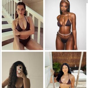 437 Sanders top Expresso SIZE MEDIUM